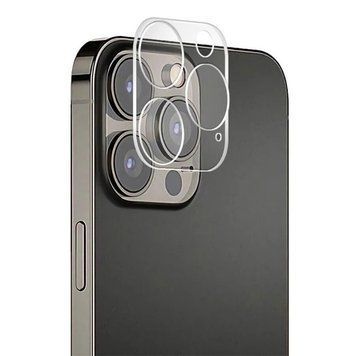 Защитное стекло для камеры Apple iPhone 13 Pro CAMERA LENS SHIELD прозрачное 1072 фото